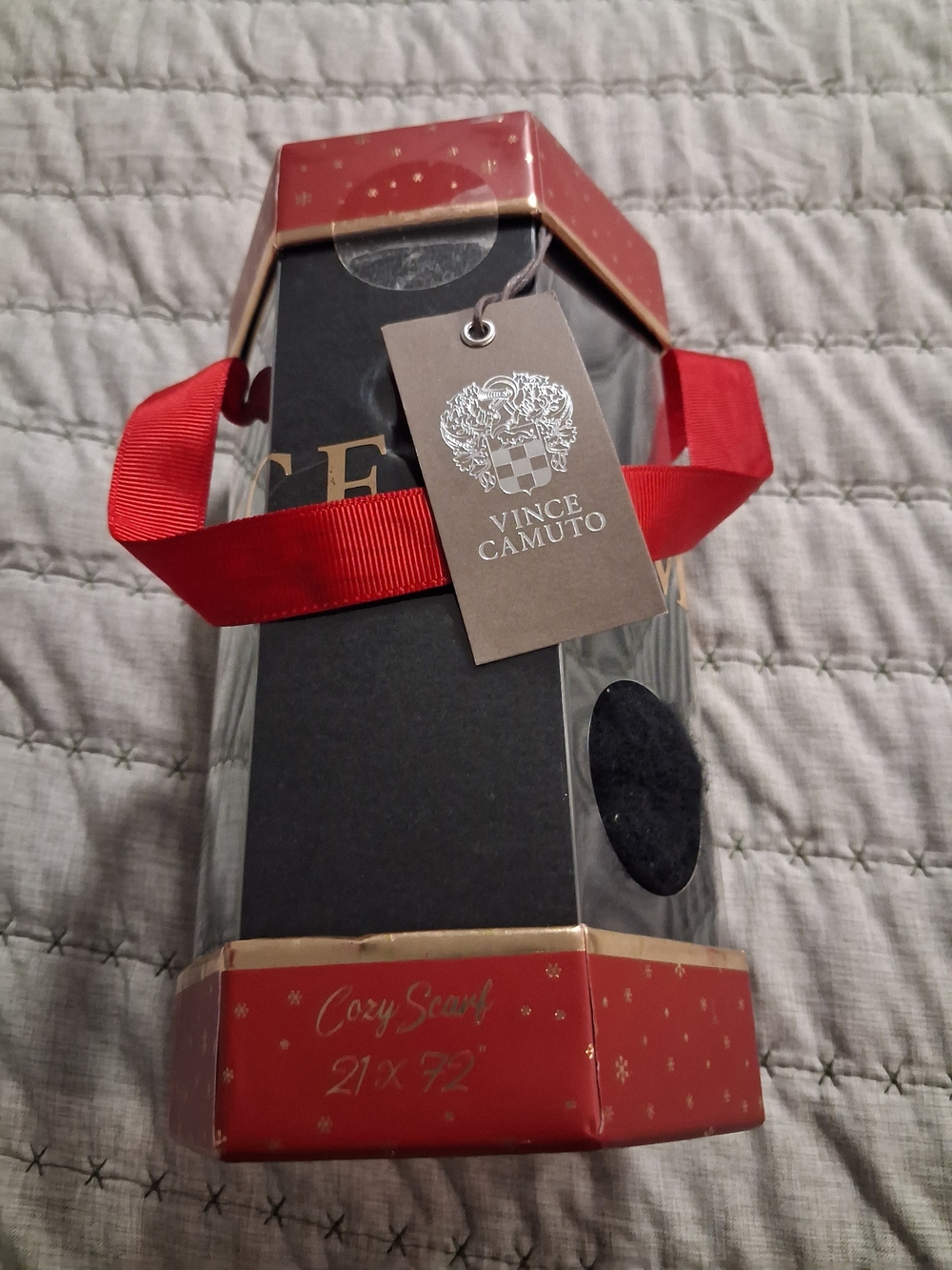 Vince Camuto Black Scarf